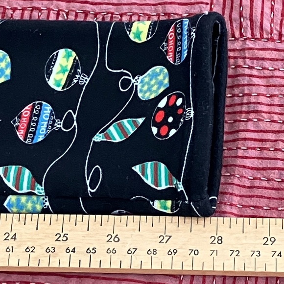 Just Cozy Womens size XS / Small thick fleece colorful festive garland Leggings - Picture 10 of 15